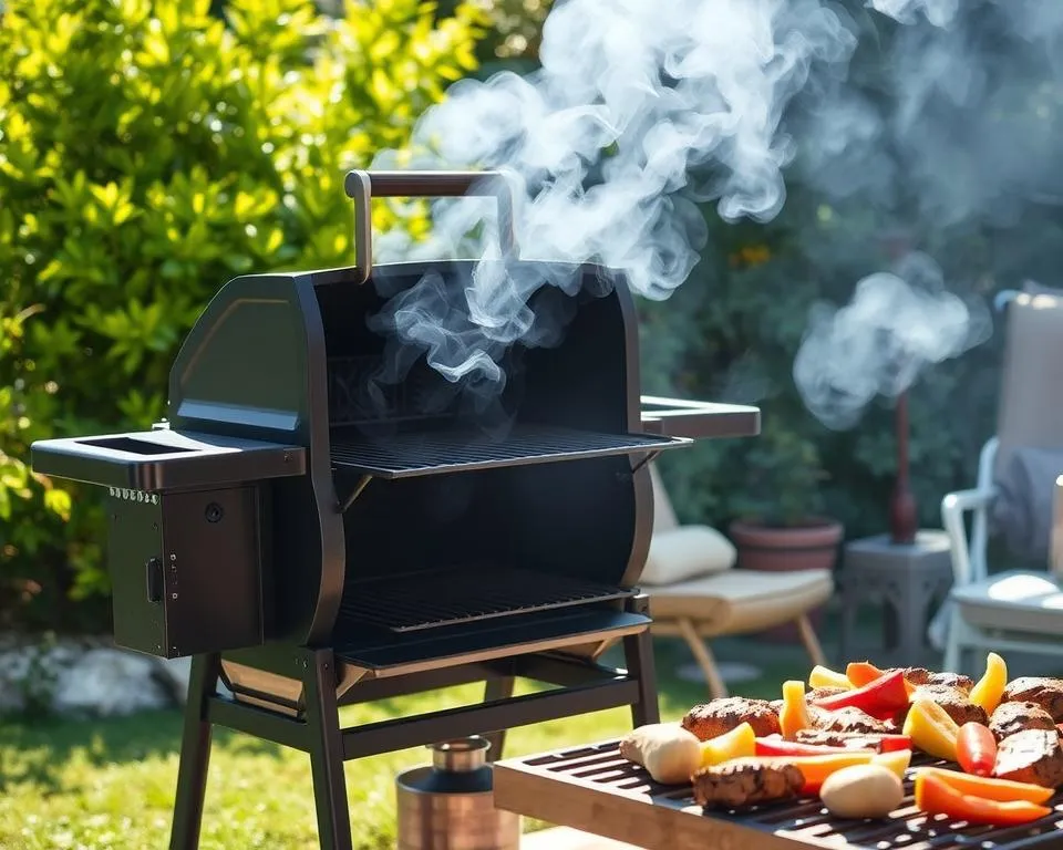 charcoal grill smoker for backyard bbq