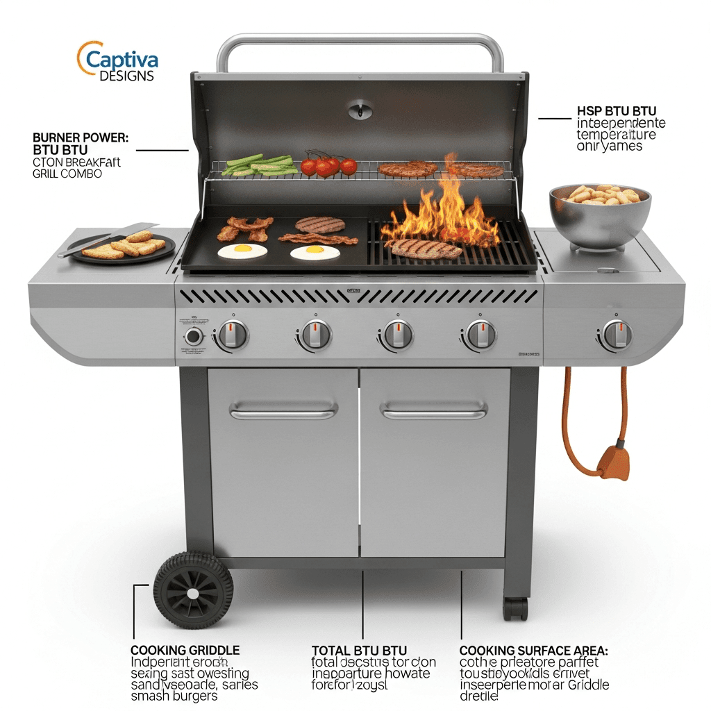 textbuilder_imagetea-cnw Captiva Designs Propane Grill & Griddle Combo Review