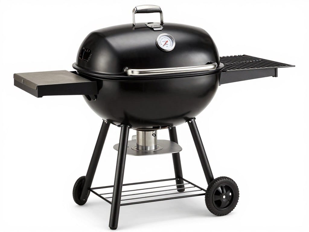 Weber Original Kettle Premium charcoal grill black finish with ash catcher Weber Original Kettle Premium charcoal grill black finish with ash catcher