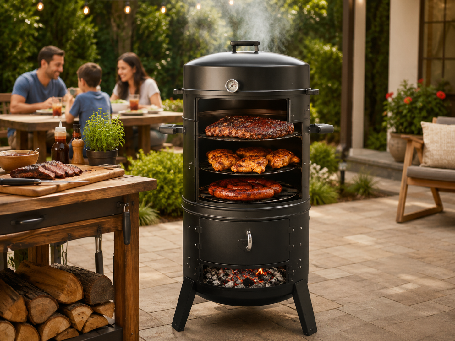 EL BARRIL 30lbs Smoker Grill Review: Is This Barrel Smoker Worth Buying?