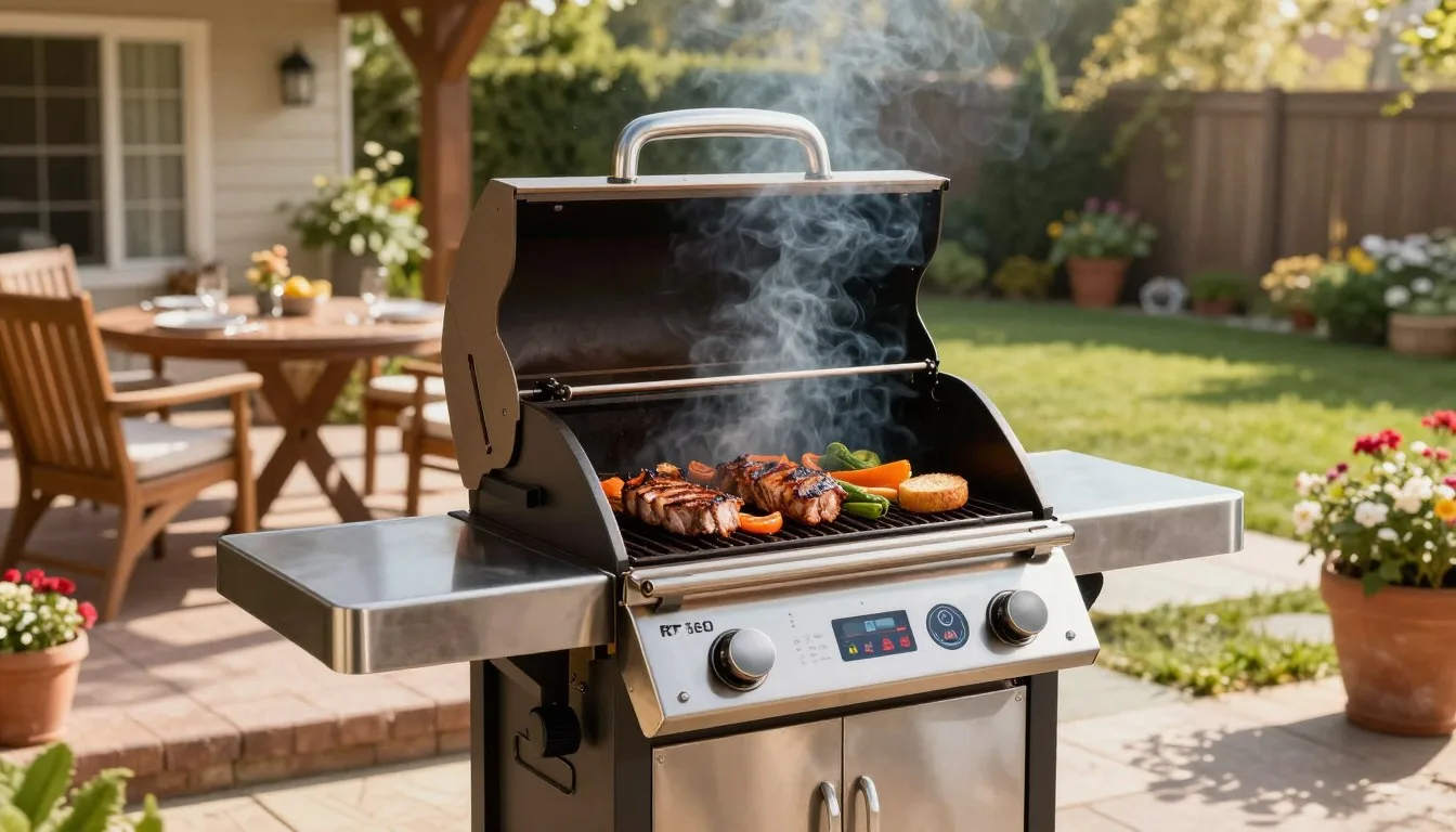 recteq Pellet Grill RT-B380 Bullseye, BBQ, Outdoor, and Electric Pellet Smoker