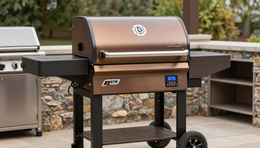 traeger pro 575 pellet grill with digital controller