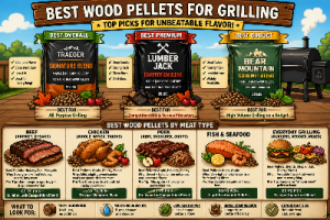 Best Wood Pellets for Grilling: Top Picks for Unbeatable Flavor