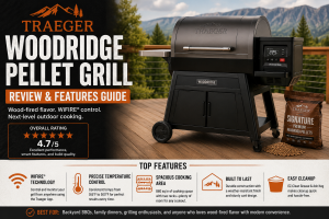 Traeger Woodridge Pellet Grill Review and Features Guide