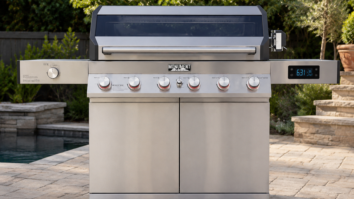 Monument Grills 6+1 Burner Smart Propane Gas Grill: Features & Outdoor Grilling Guide
