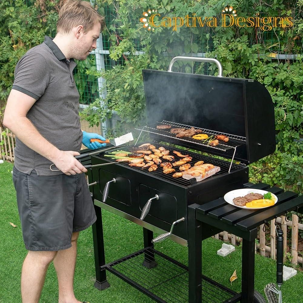 Captiva Designs Extra Large Charcoal BBQ Grill Review