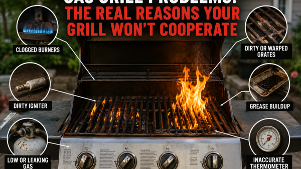Gas Grill Problems: The Real Reasons Your Grill Won’t Cooperate