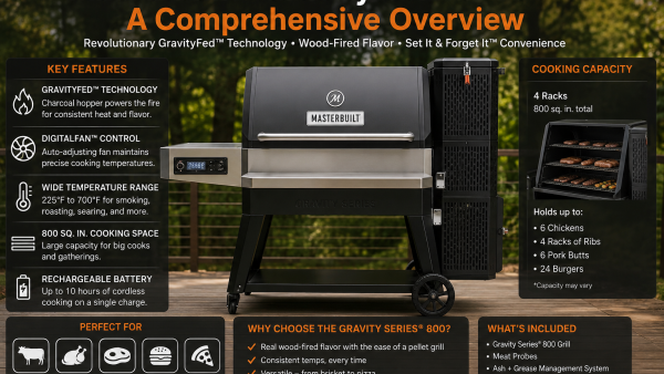 Masterbuilt® Gravity Series® 800: A Comprehensive Overview