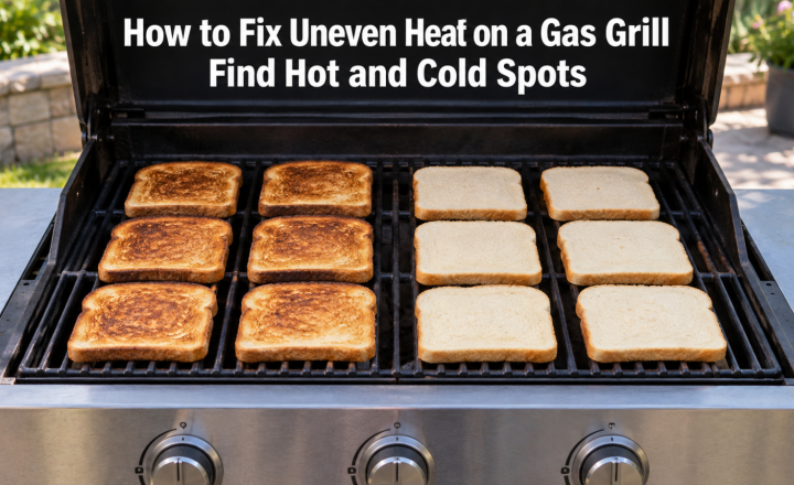 How to Fix Uneven Heat on a Gas Grill: Find Hot and Cold Spots