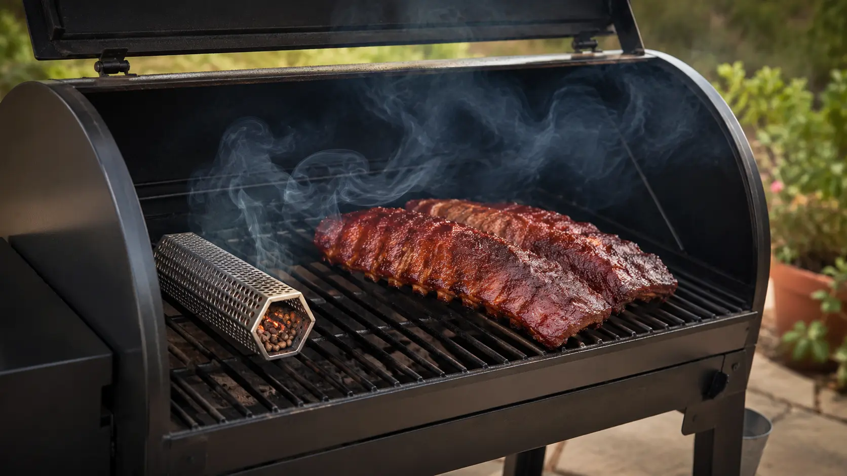 how-to-use-smoke-tube-pellet-grill