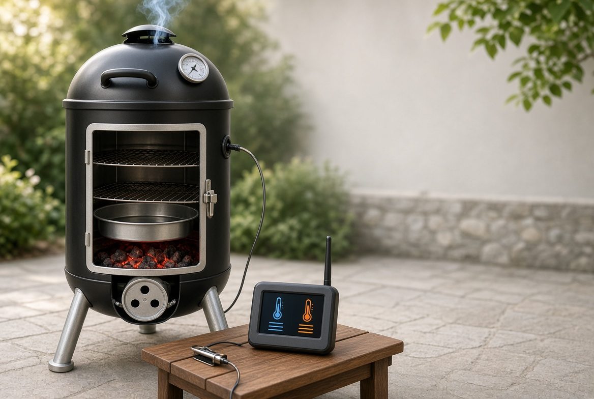 smoker-temperature-control-vents-thermometer