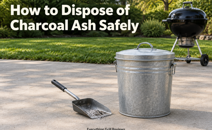 How to Dispose of Charcoal Ash Safely