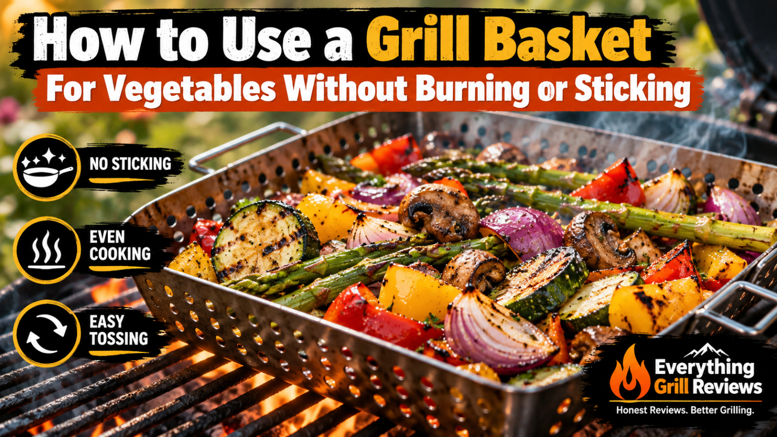 How to Use a Grill Basket for Vegetables Without Burning or Sticking