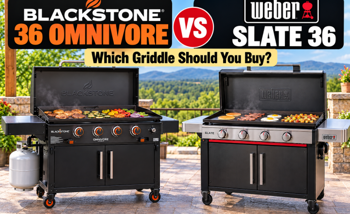 Blackstone 36 Omnivore vs Weber Slate 36: Which Griddle Should You Buy?