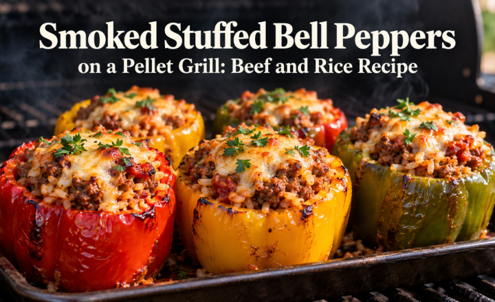 smoked-stuffed-bell-peppers-pellet-grill